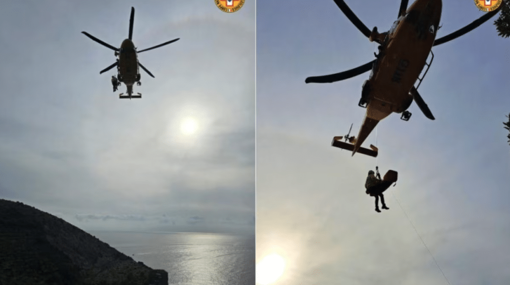 turisti feriti penisola sorrentina costiera amalfitana