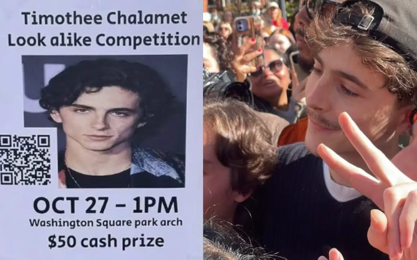 timothée chalamet gara sosia