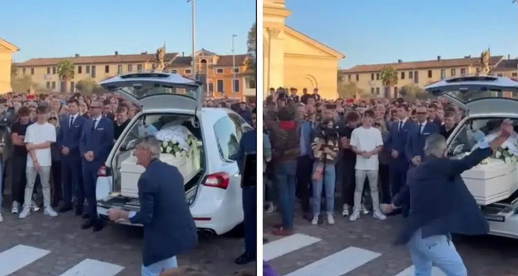 castelfranco veneto nonno balla funerale nipote morto incidente