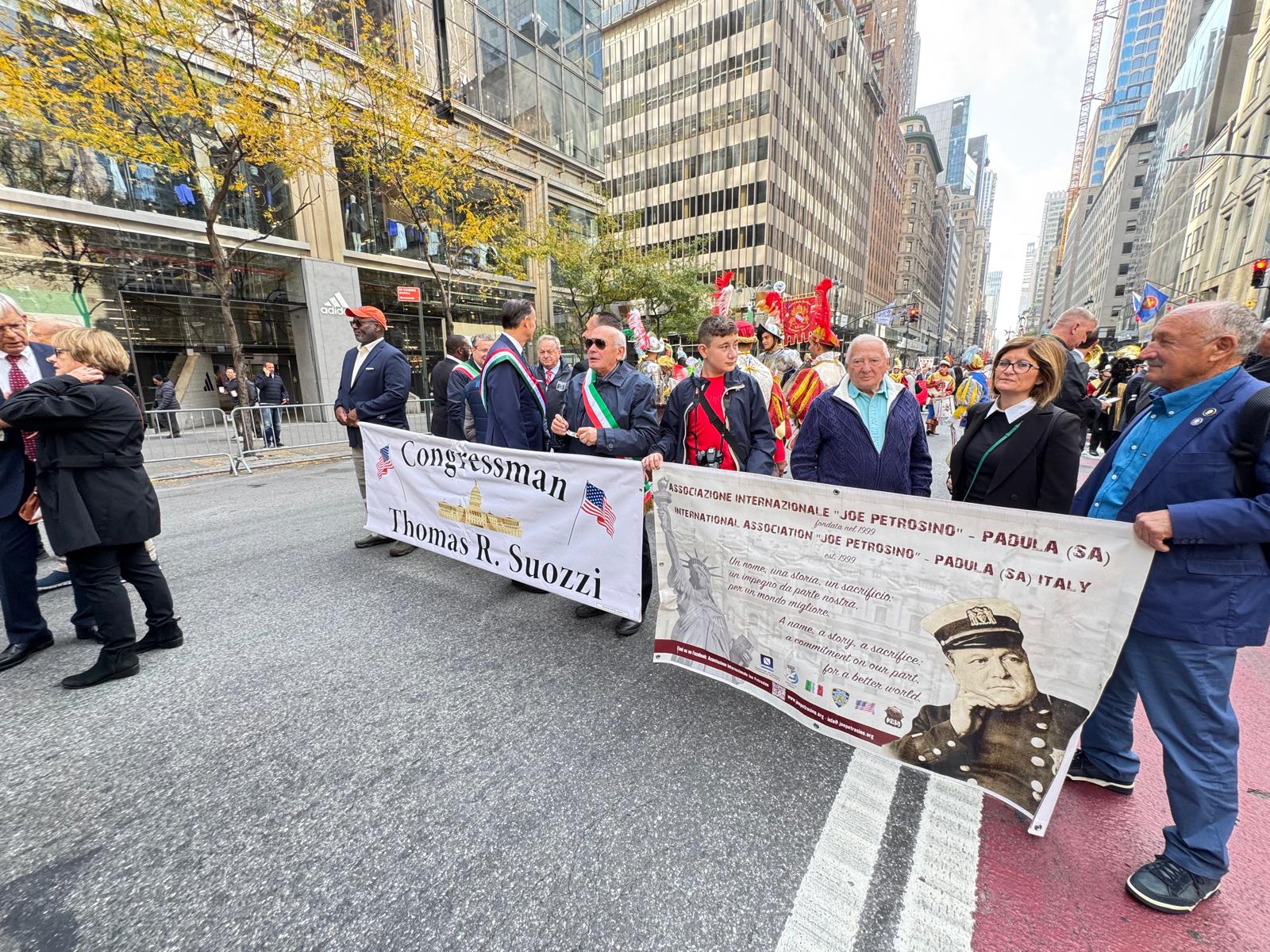 Columbus Day delegazione Petrosino New York