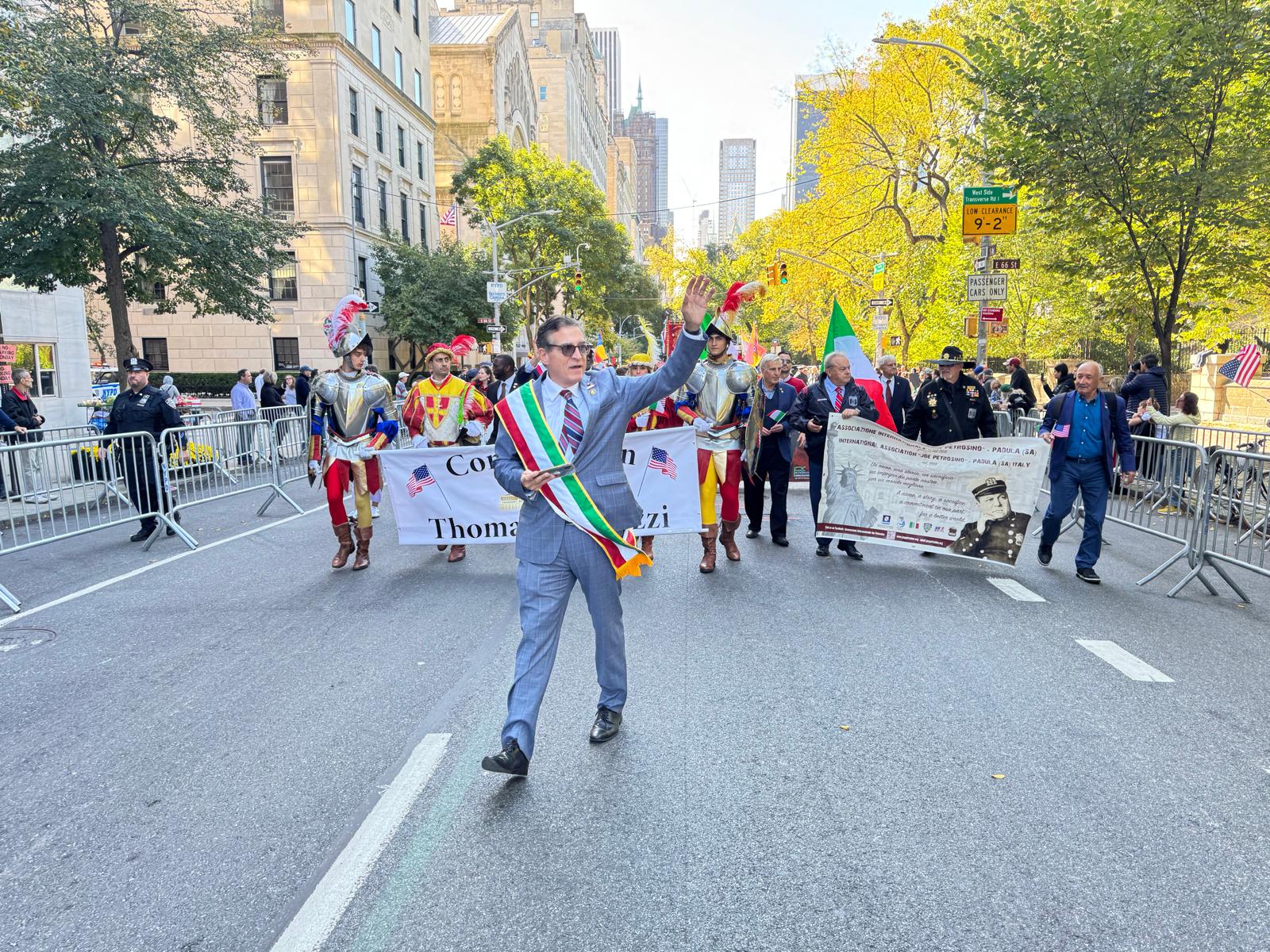 Columbus Day delegazione Petrosino New York