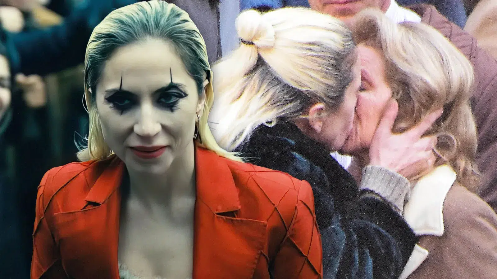 Joker 2 scena Lady Gaga bacia donna