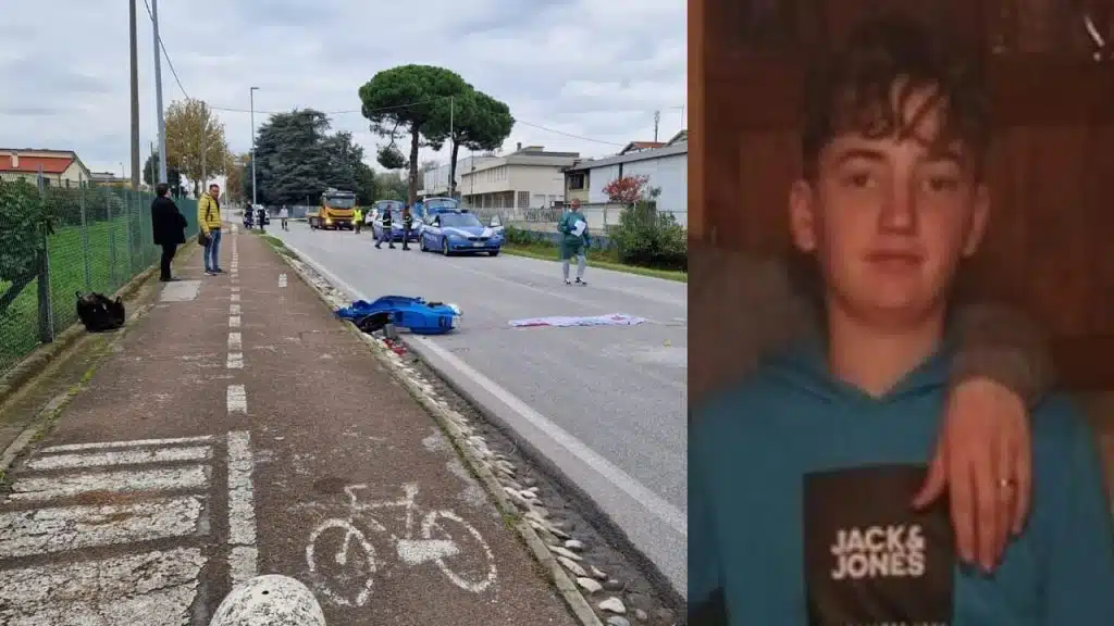 incidente castelfranco veneto morto studente