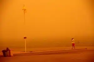 Polvere sahariana in Italia, cielo giallo anche in Campania