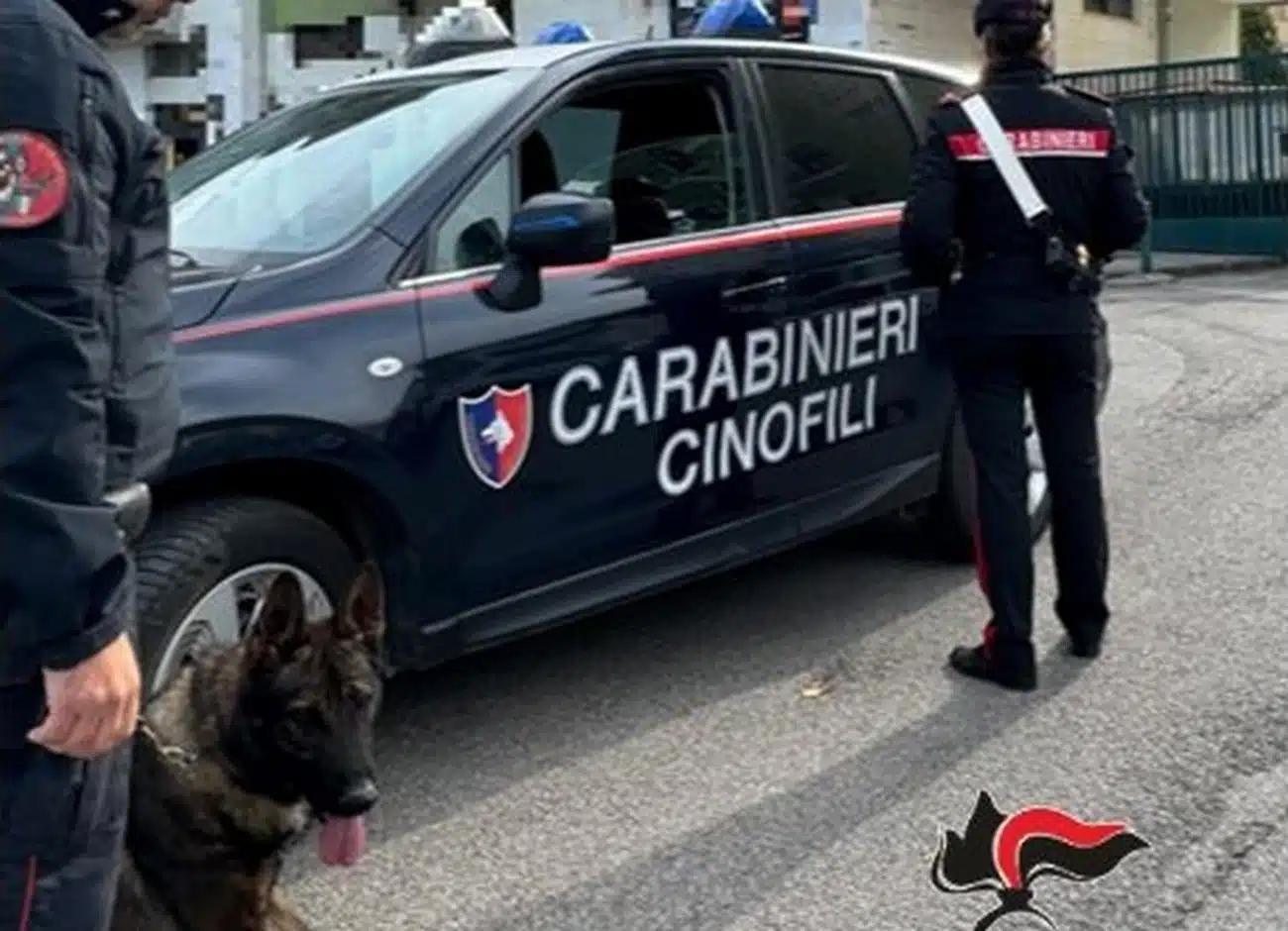 Salerno controlli carabinieri scuole droga