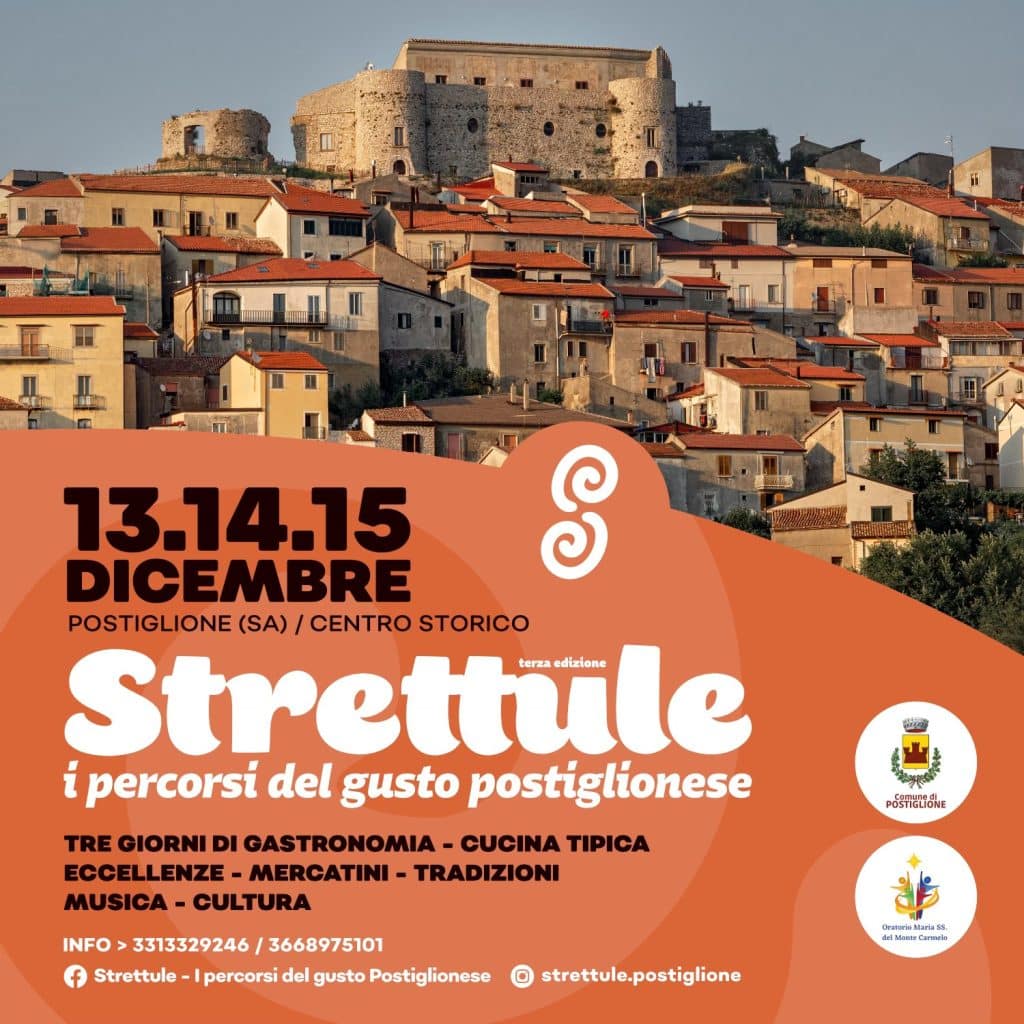 A Postiglione torna "Strettule", dal 13 al 15 dicembre 