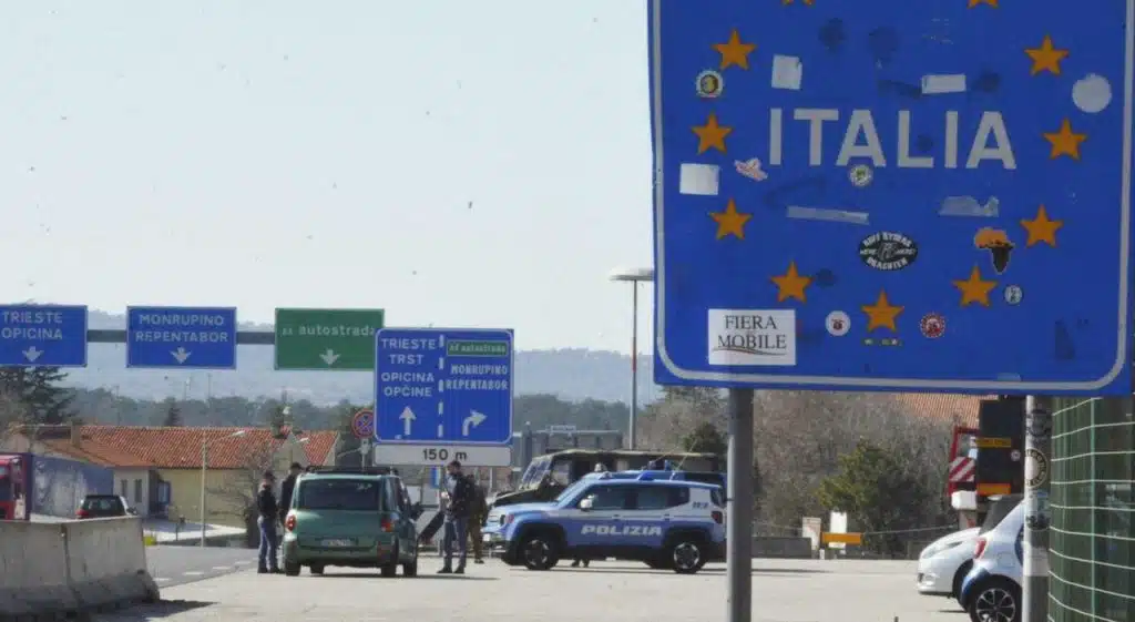 controlli frontiere arresti udine