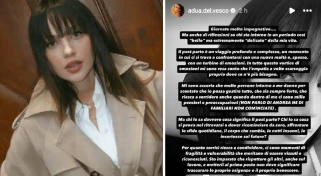 Rosalinda Cannavò comprensione mamme post parto