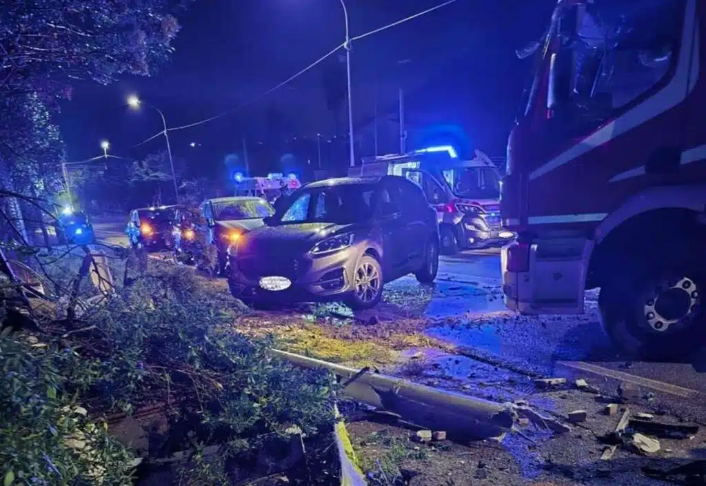 Incidente Campigliano Giffoni Valle Piana uomo ospedale