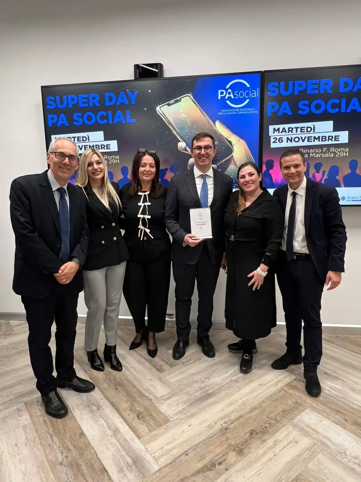 Anche quest’anno l’Asl Salerno premiata da PA Social al Super Day