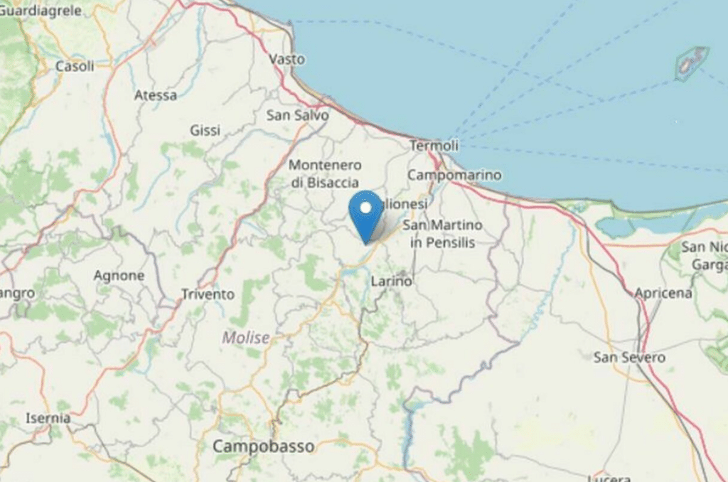 Terremoto Molise Termoli