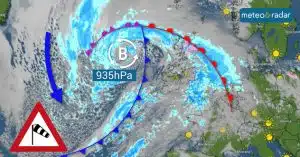 tempesta bert previsioni meteo 25-30 novembre