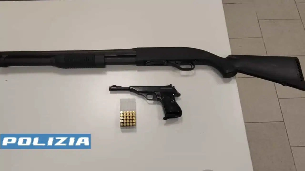 casal principe sequestro pistola fucile