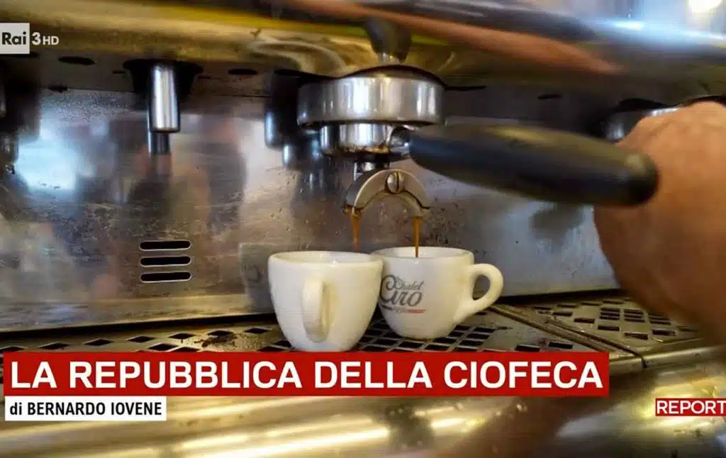 Cosa sostiene servizio Report caffè replica Kimbo