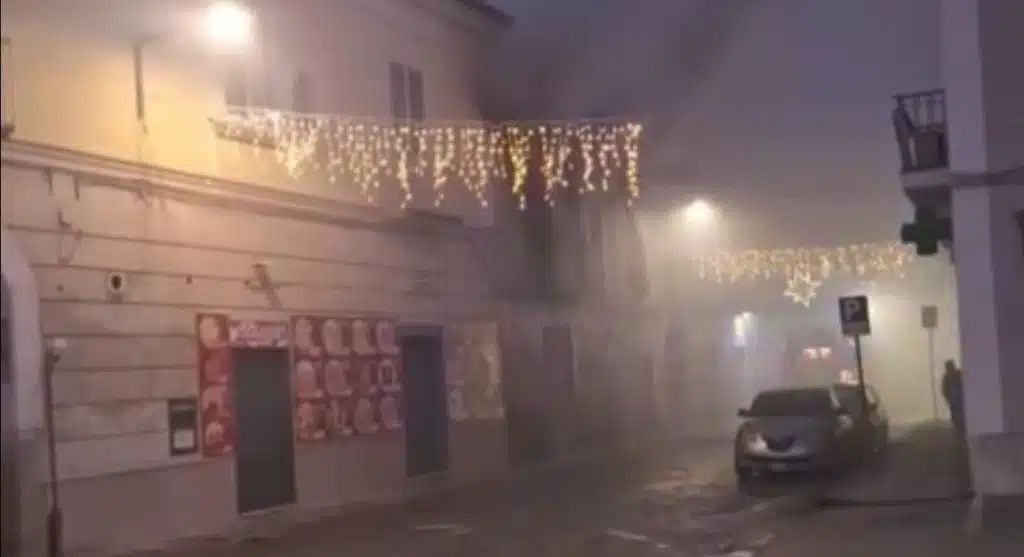 incendio santa maria capua vetere oggi 26 dicembre