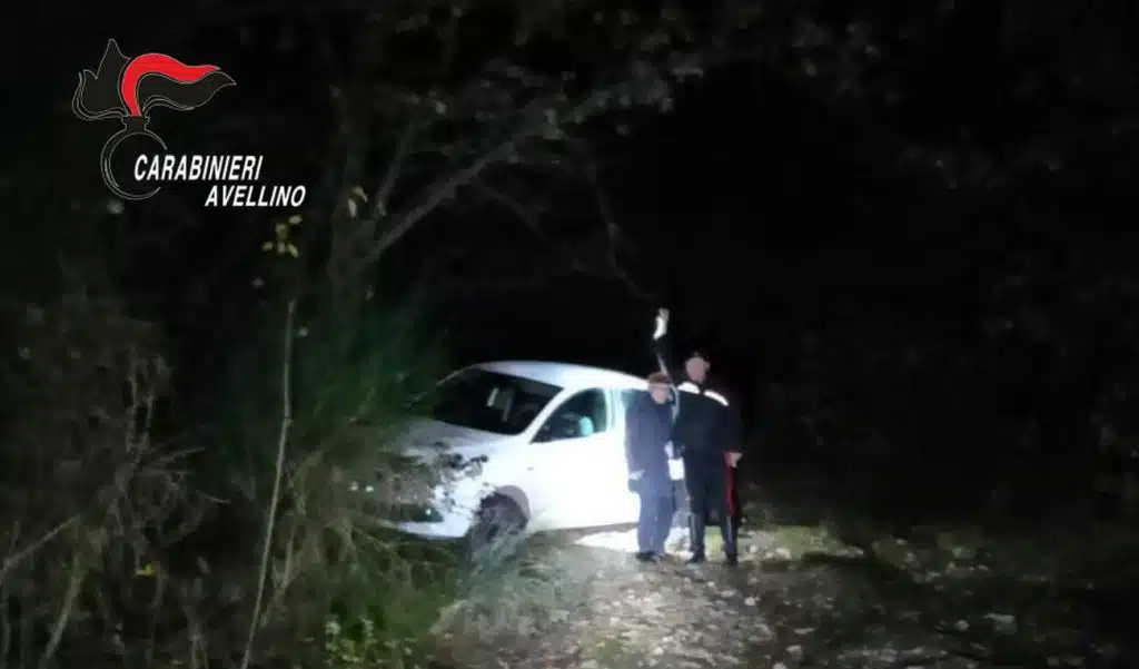 Parco Monti Picentini anziano salvato carabinieri