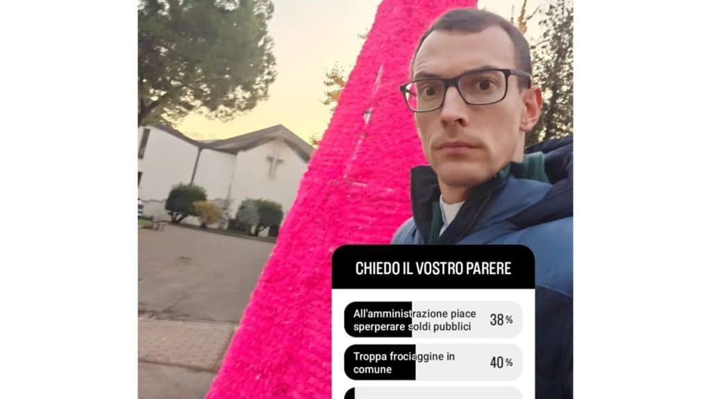 albero fucsia chiesa verona pomerica prete comune gay