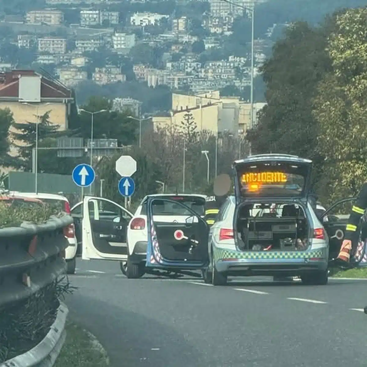 incidente tangenziale salerno 18 dicembre