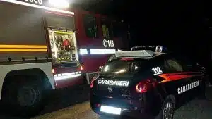 incendio ex ospedale castel san giorgio vandali ripresi telecamere