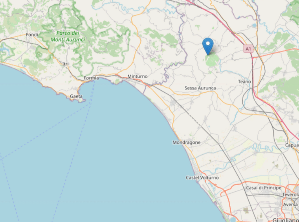 terremoto roccamonfina oggi 10 dicembre