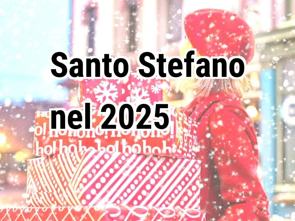 quando è santo stefano 2025