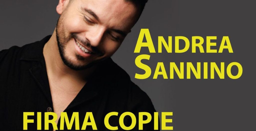 Andrea Sannino presenta primo libro