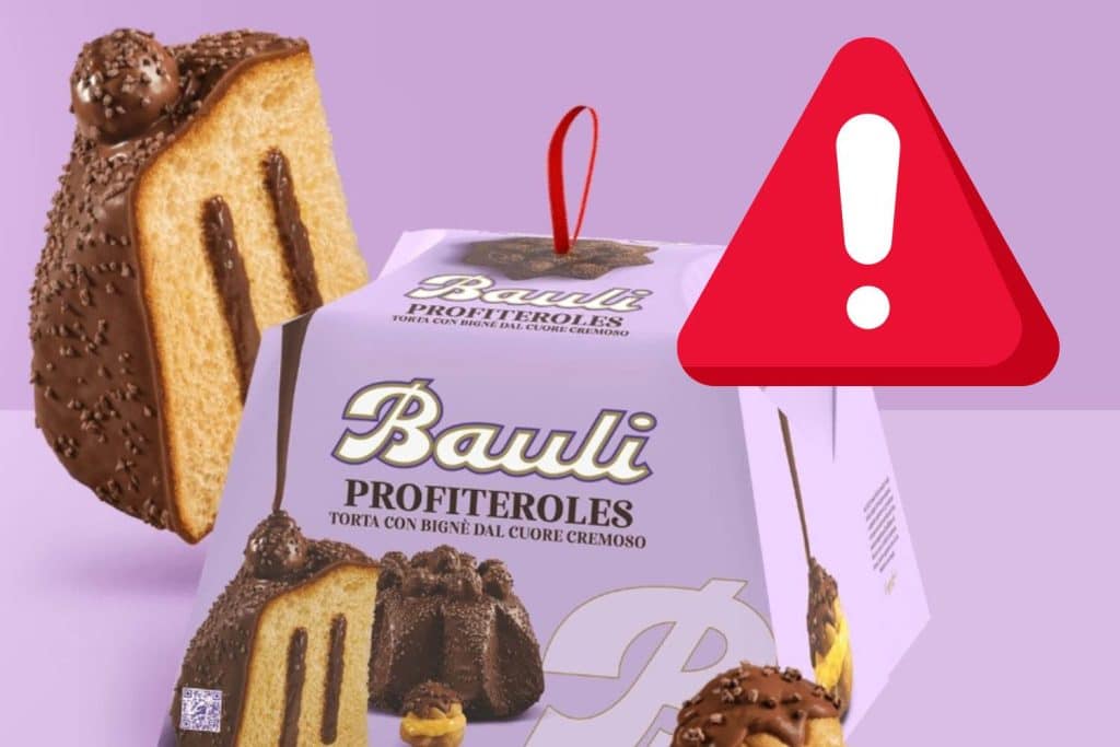 bauli richiamato lotto profiteroles