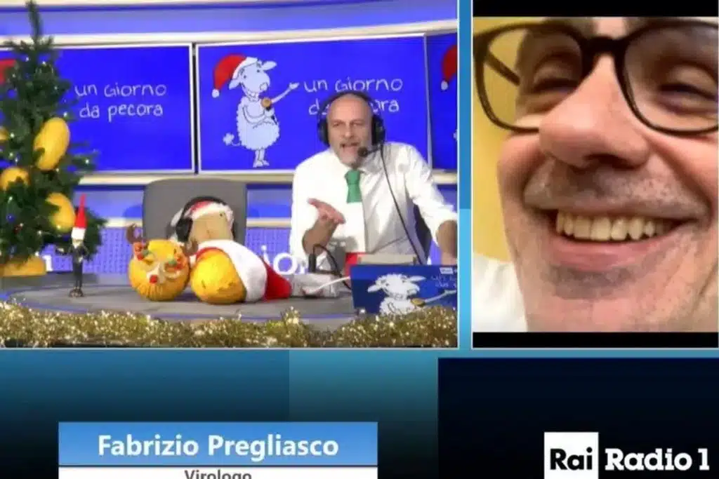 fabrizio pregliasco malore ospedale diretta rai radio 1