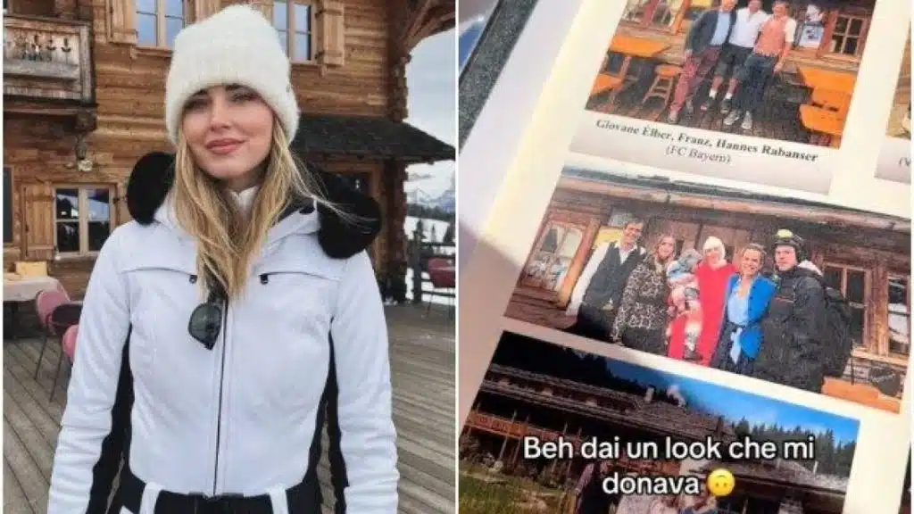 Chiara Ferragni taglia Fedez vecchia foto