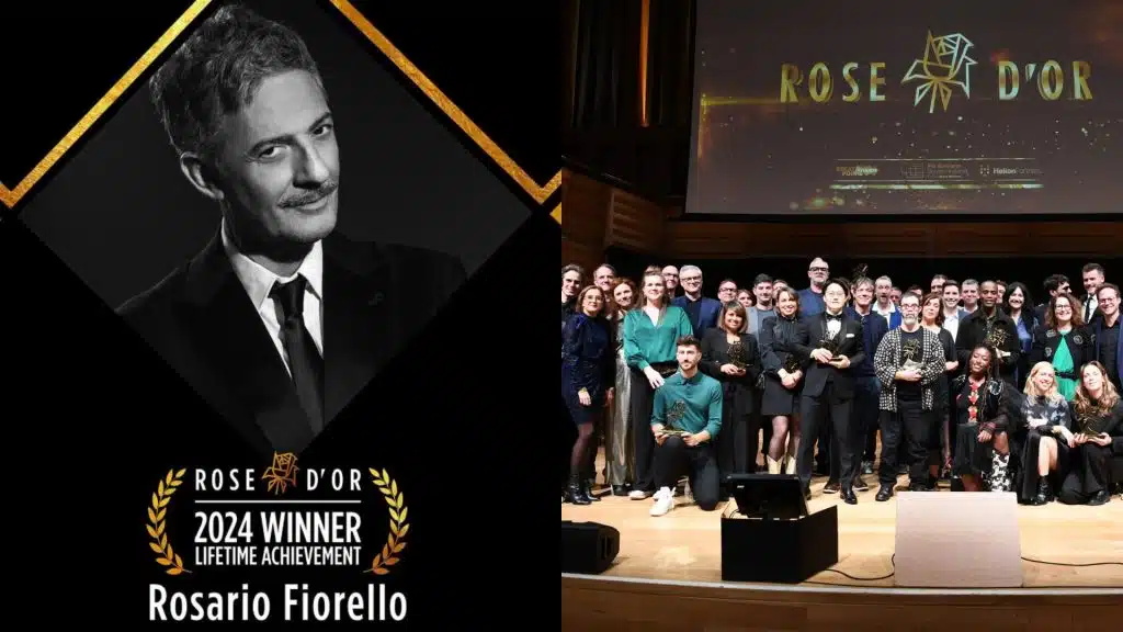 Fiorello vince Rose Or Award carriera