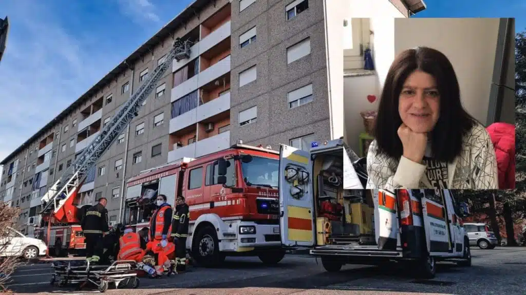 incendio sigaretta torino morti donna cane