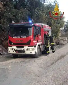 Foto dei Vigili del Fuoco