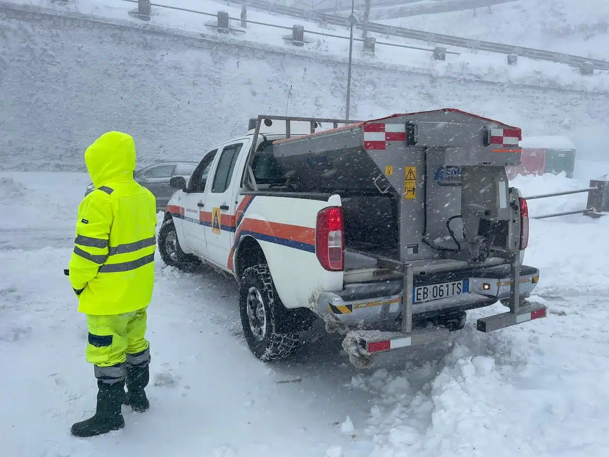 montevergine scout bloccati neve