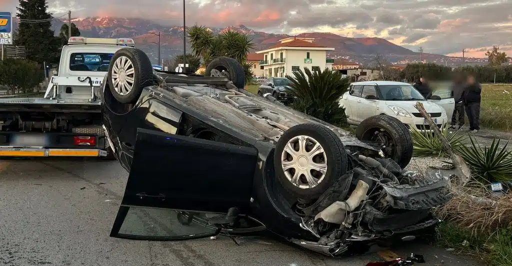 Incidente Campagna uscita autostrada A2 oggi 21 gennaio