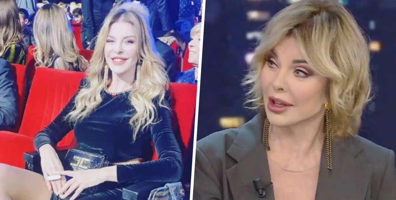 alba parietti prima fila sanremo