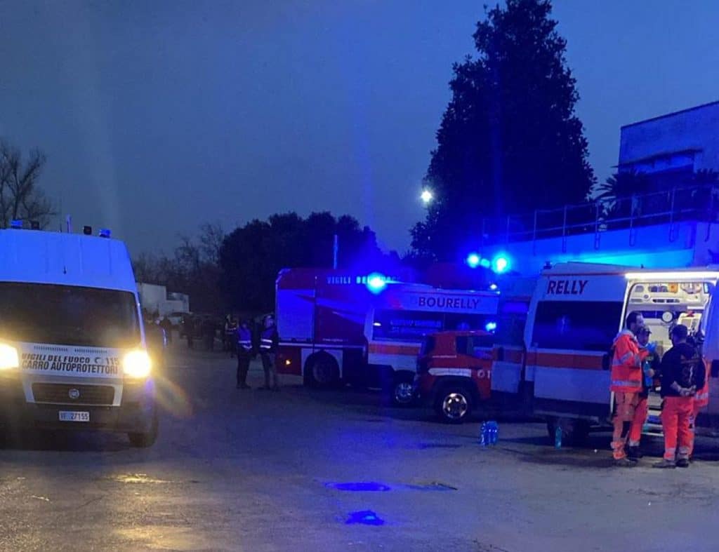 esplosione gricignano aversa morto operaio 10 gennaio