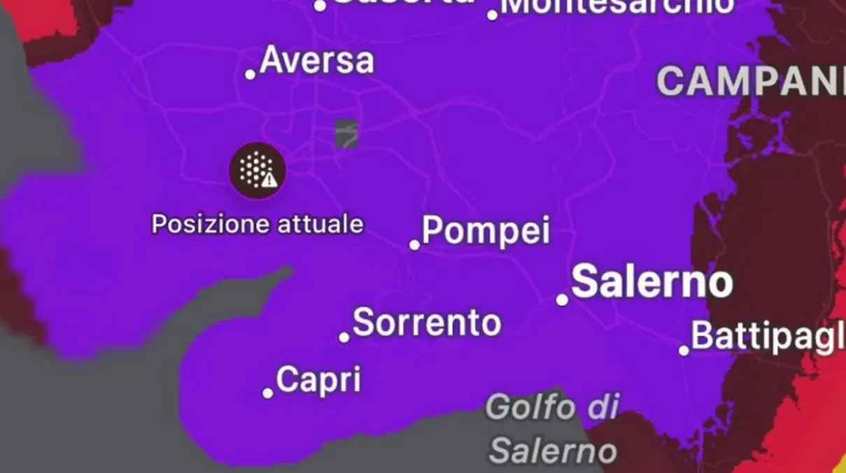 capodanno qualità aria napoli pessima