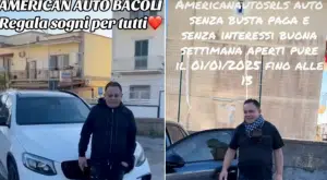 denunciato errico ioffredo tiktoker american auto bacoli