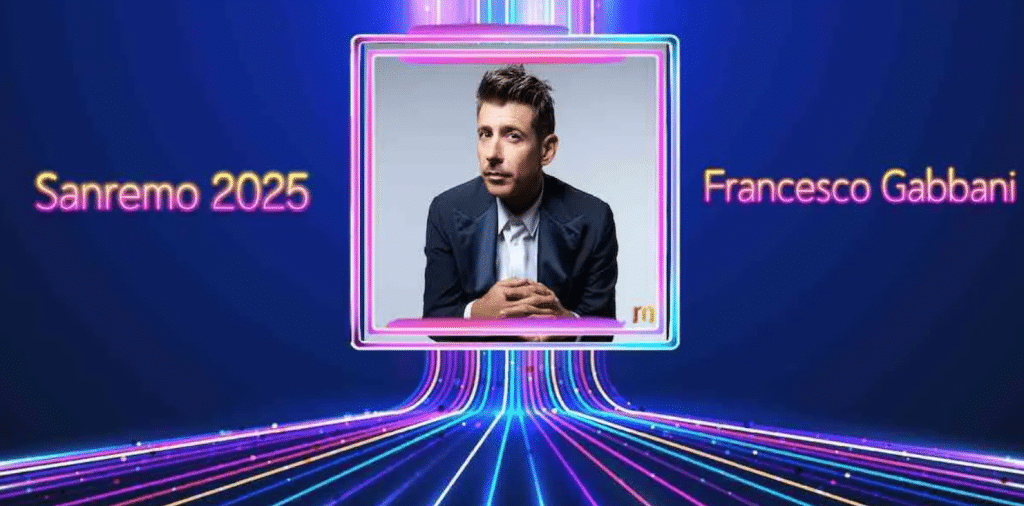 chi è francesco gabbani sanremo 2025