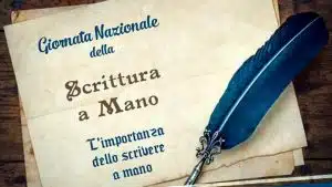 Il 23 gennaio è la Giornata Mondiale della scrittura a mano