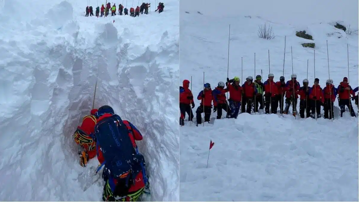 valanga alpinisti travolti piemonte morti