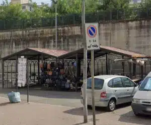 Salerno, sgomberata l’area dell’ex mercatino etnico di via Vinciprova