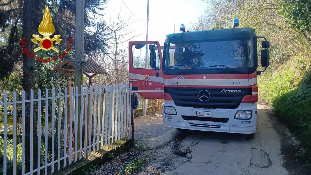 Foto dei Vigili del Fuoco