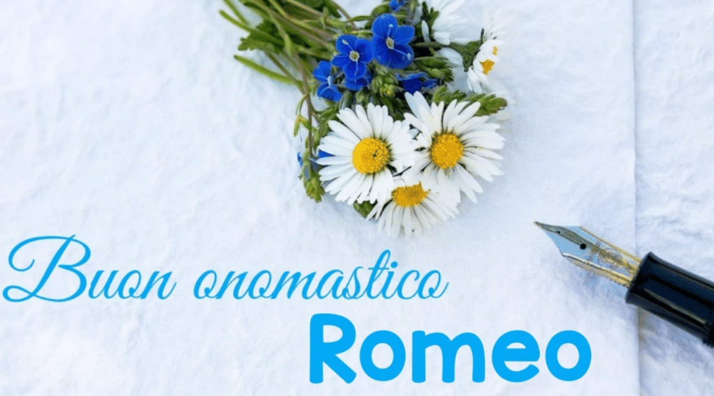 Buon onomastico Romeo