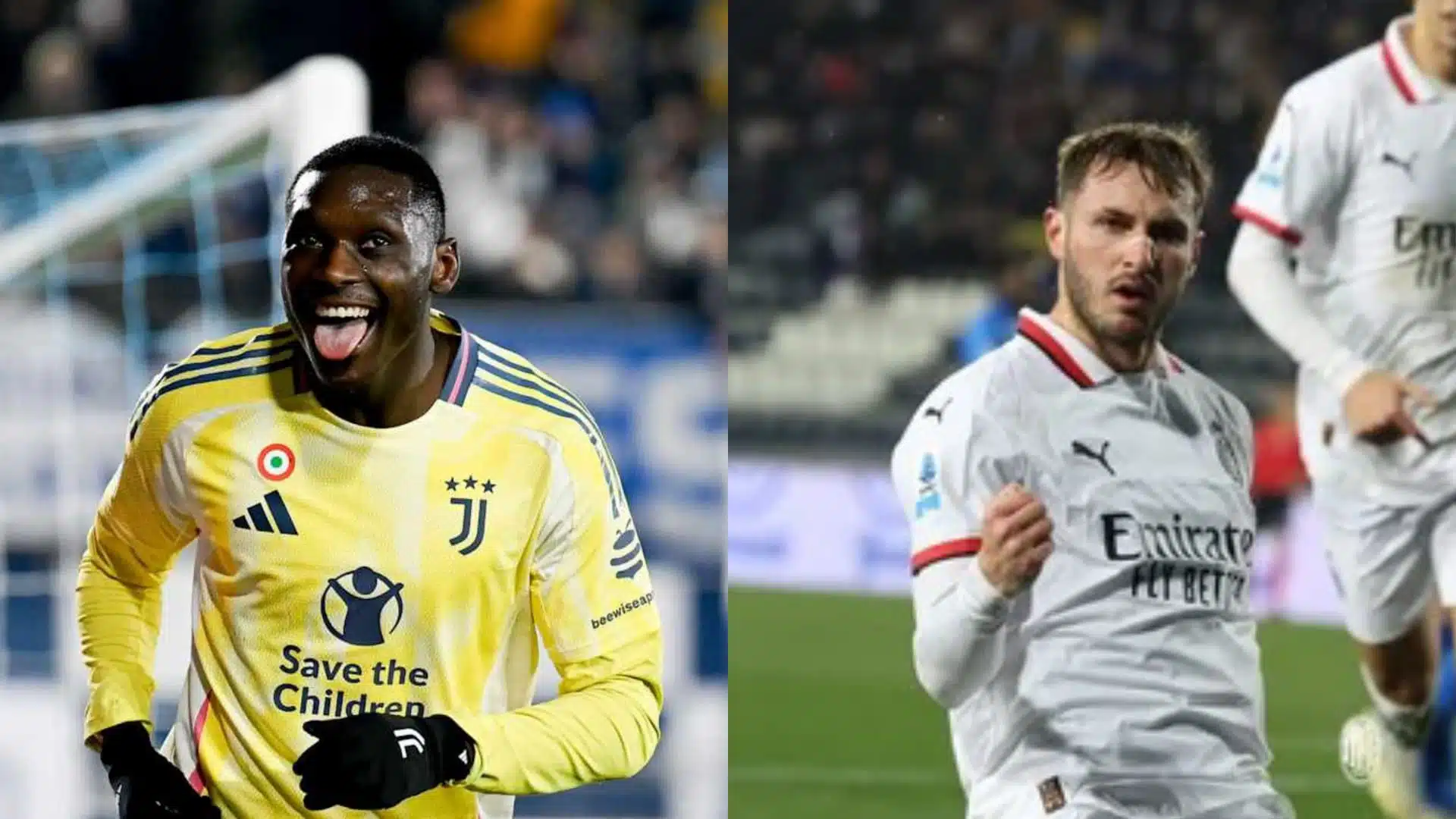 Kolo Muani Juventus Gimenez Milan