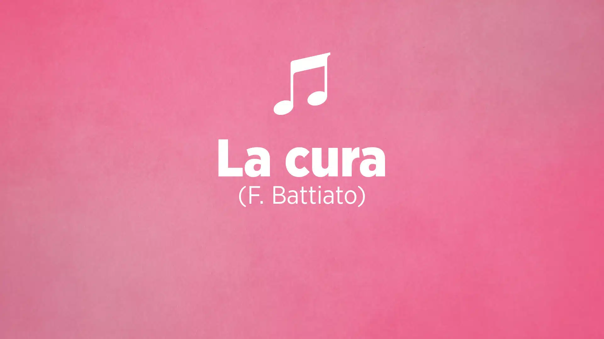 Cura Franco Battiato