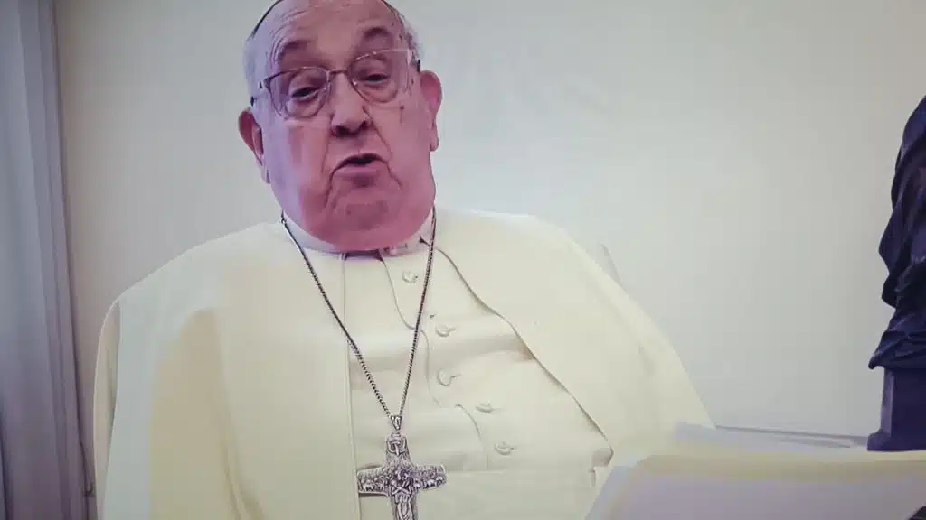 papa francesco messaggio sanremo