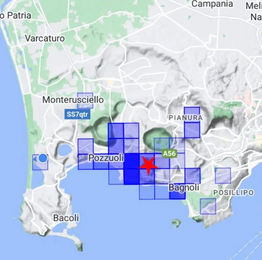 terremoto Napoli oggi 11 febbraio