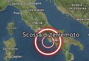 Scossa di terremoto nel Salernitano: sisma di magnitudo 2.1 sveglia la popolazione