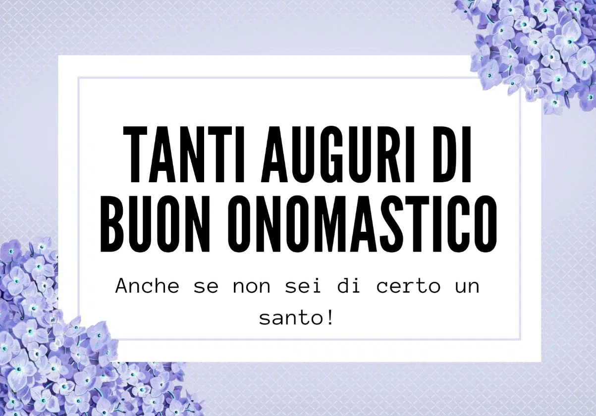 Buon onomastico Quinto